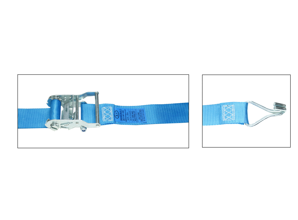 50MM Lashing Strap - LC 10 kN in Straight Tension