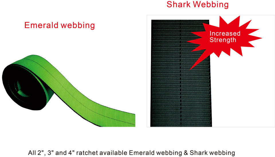 EMERALD WEBBING&SHARK WEBBING