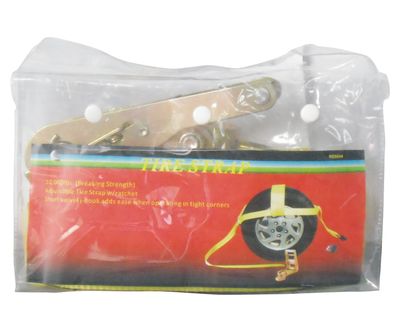 Adjustable Tire Straps W / Ratchet B/S 10,000 lbs