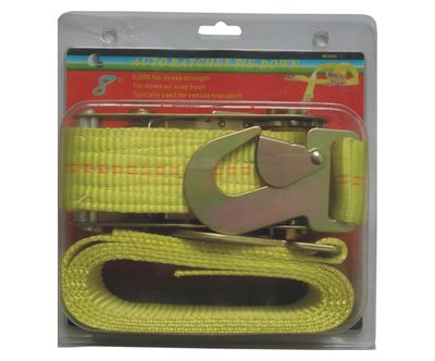 Car Tie-Down W / Snap Hooks