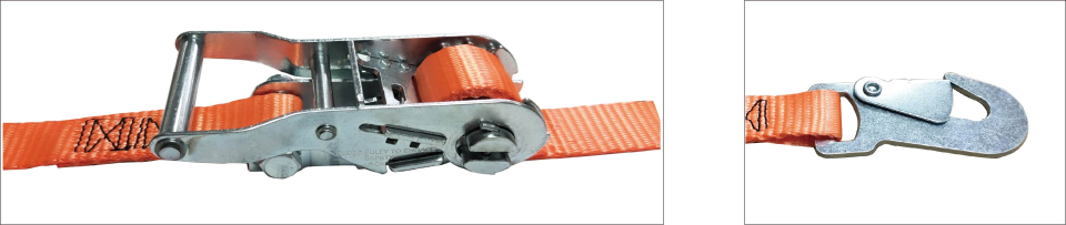 25MM Lashing Strap - LC7.5 kN in Straight Tension