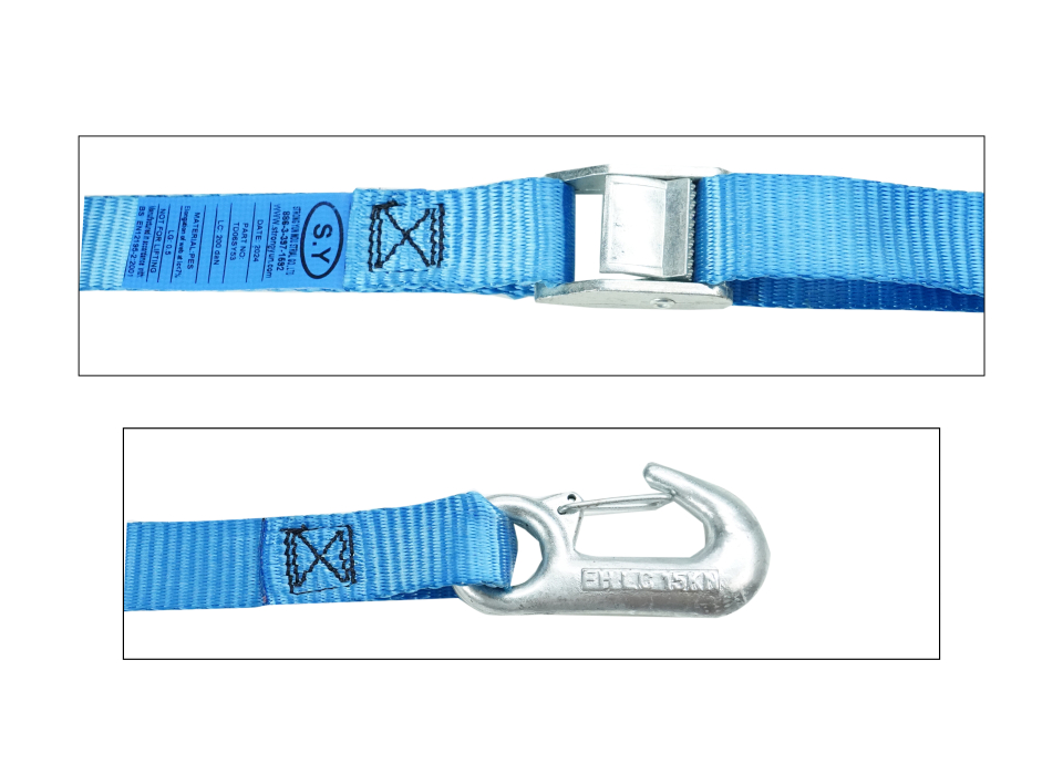 25MM Lashing Strap - LC 200 daN in Straight Tension