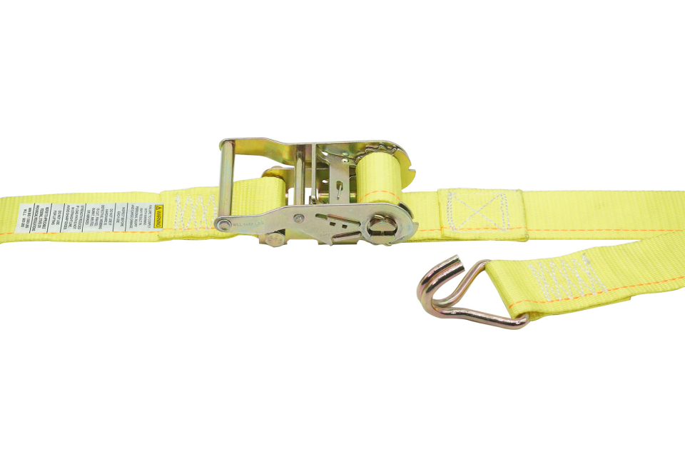 Logistic Strap With Ratchet Buckle & Wire Hooks